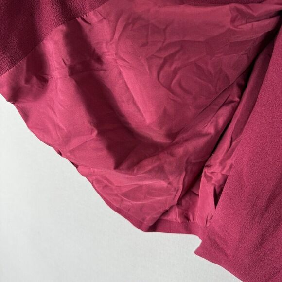 Jessica London Womens Jacket 28W Pink Single Button Knit Blazer Comfy Romantic - Picture 11 of 13